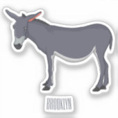 Sticker Donkey cartoon (Recto)
