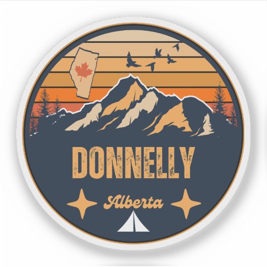 Sticker Donnelly (Alberta) (Devant)