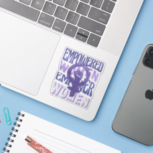 Sticker Donnez du pouvoir aux femmes, Symbole des femmes J