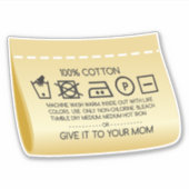 Sticker Donnez-le à votre mère 1 (Devant)