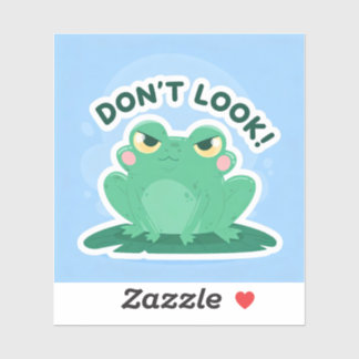 STICKER DON'T LOOK!