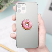 Sticker Donut de dessin animé (Téléphone)