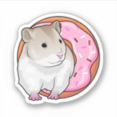 Sticker Donut Hamster (Devant)