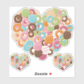 Sticker Donut Lover (Feuille)