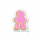 Sticker Donut Meeple Plaisir Jeu Conception mignonne (Devant)