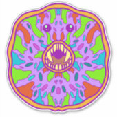 Sticker Donut Monstre (Devant)