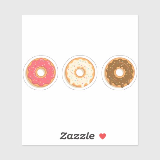 Sticker Donuts (Feuille)