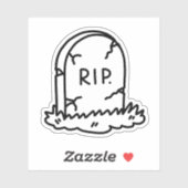 Sticker Doodle en pierre graveuse (Feuille)