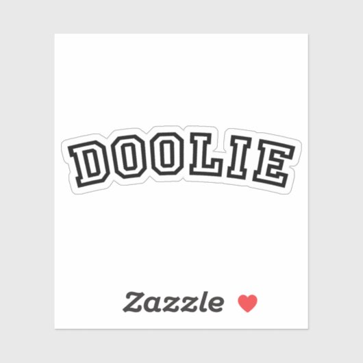 STICKER DOOLIE (Feuille)