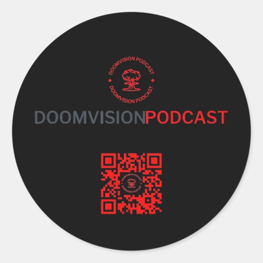 Sticker DoomVision (Devant)
