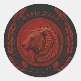 Sticker door James Michael Miller