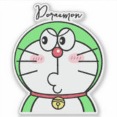 Sticker Doraemon Mini Sarcasique (Devant)