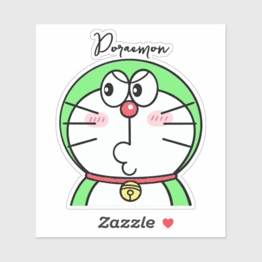 Sticker Doraemon Mini Sarcasique (Feuille)