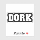 STICKER DORK (Feuille)