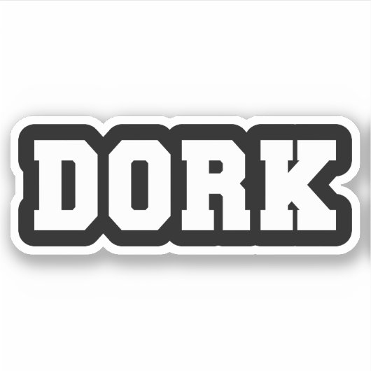 STICKER DORK (Devant)