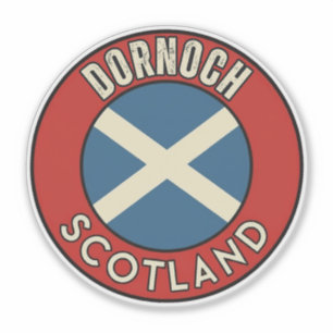 Sticker Dornoch, Écosse