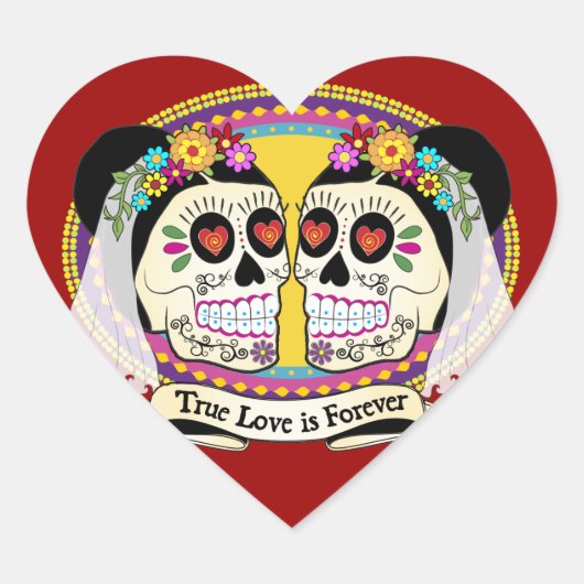 Sticker Dos Novias (2 Mariées) (Devant)