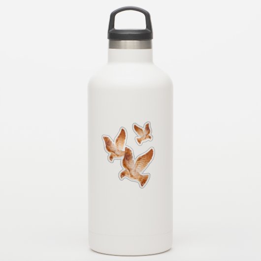 Sticker Doses dorées brillantes (Gourde)