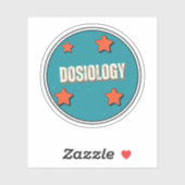 Sticker Dosiologie (Feuille)