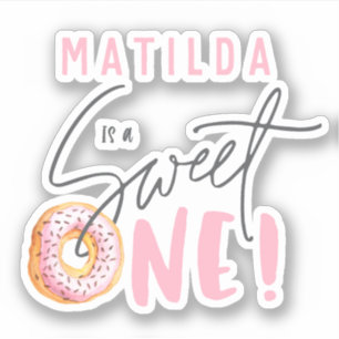 Sticker Douce un 1er anniversaire