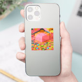 Sticker Douceur aux couleurs vives (Téléphone)