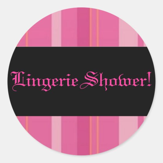 Sticker douche Lingerie (Devant)