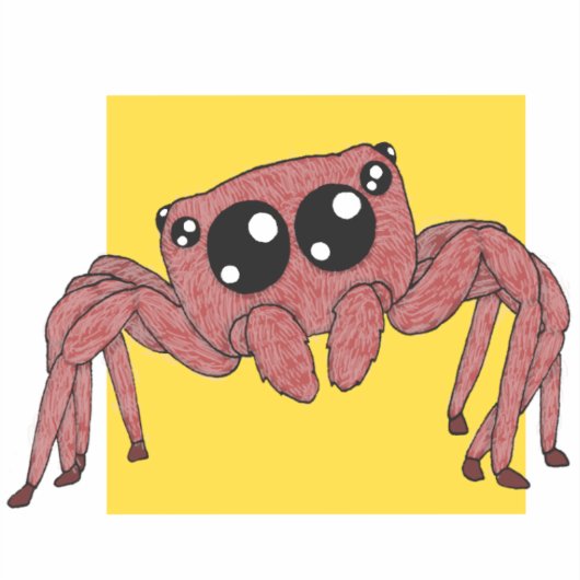 Sticker doux Jumping Spider (Recto)