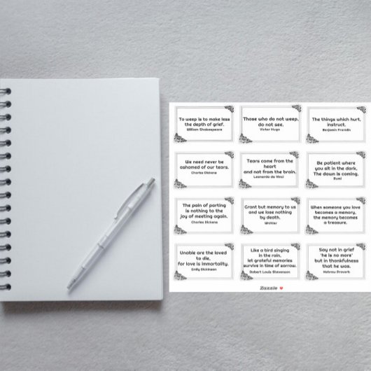 Sticker Douze devis de sinistre dans le dessin de cadre Ro