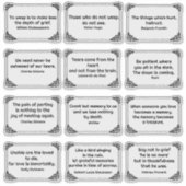 Sticker Douze devis de sinistre dans le dessin du cadre du (Devant)