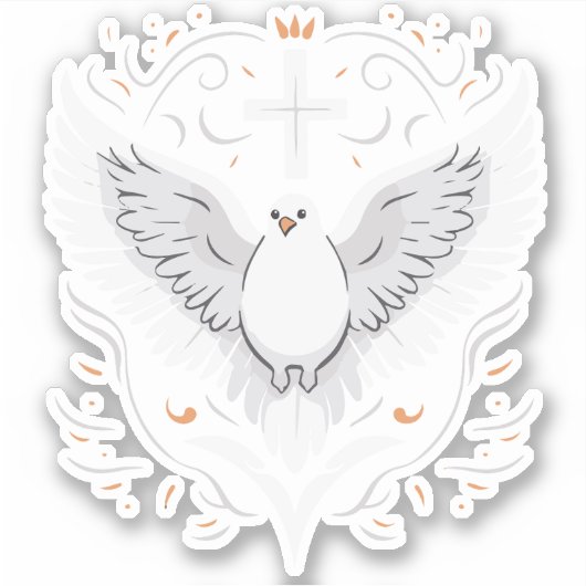 Sticker Dove Saint-Esprit (Devant)