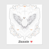 Sticker Dove Saint-Esprit (Feuille)