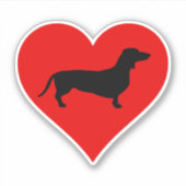 Sticker Doxie Love (Devant)
