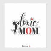 Sticker Doxie Maman (Feuille)