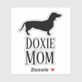 Sticker Doxie Maman (Feuille)