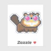 Sticker Dr Beev Poptropica 8 bits (Feuille)