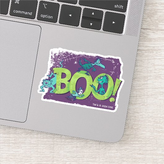 Sticker Dr. Seuss | BOO! Graphique Halloween (Détail)