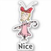 Sticker Dr Seuss | Cindy-Lou Qui est Nice (Devant)