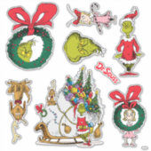 Sticker Dr. Seuss | Comment Grinch a volé Noël (Devant)