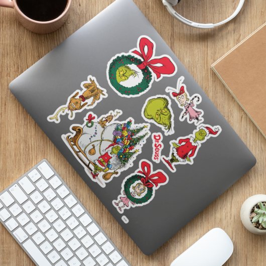 Sticker Dr. Seuss | Comment Grinch a volé Noël