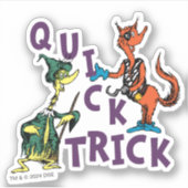 Sticker Dr Seuss | Graphique d'Halloween en raccourci (Devant)