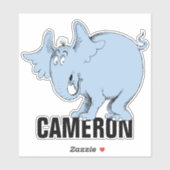 Sticker Dr. Seuss | Horton Entend Qui (Feuille)