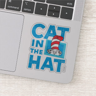 Sticker Dr Seuss Le chat dans le logo Casquette - Vintage