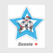 Sticker Dr Seuss | Little Cats USA Graphisme Casquette (Feuille)