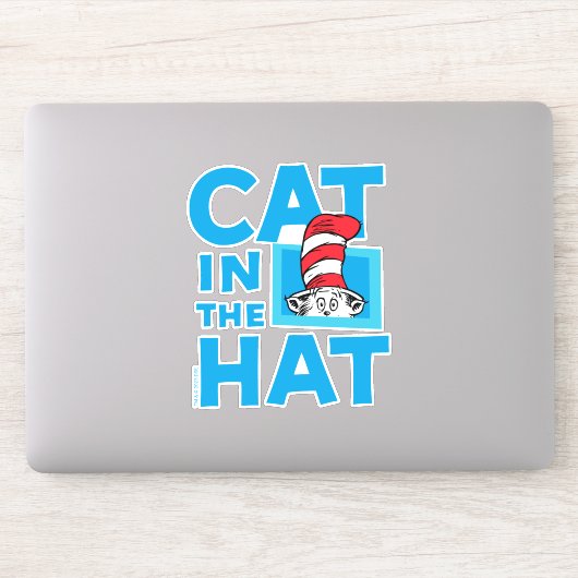 Sticker Dr. Seuss | Logo du Chat dans le Chapeau (Ordinateur)