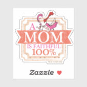 Sticker Dr. Seuss | Une maman est fidèle à 100% (Feuille)