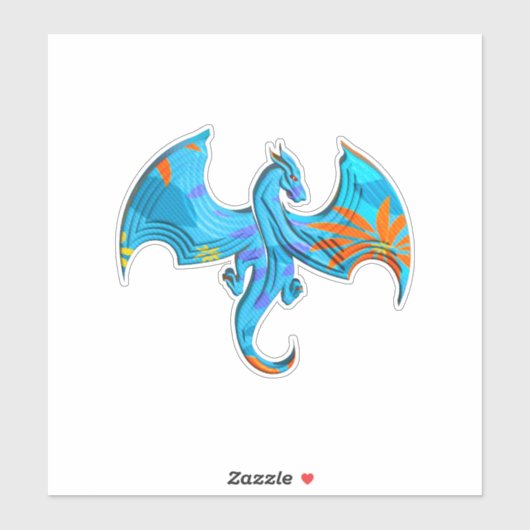 Sticker Dragon (Feuille)