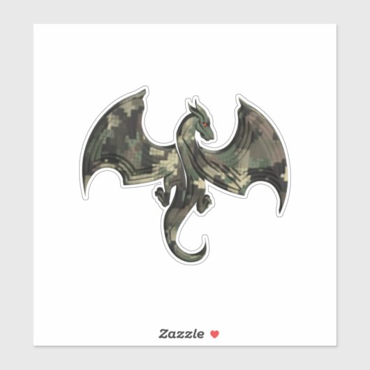 Sticker Dragon (Feuille)