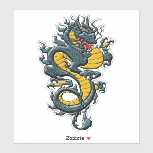 Sticker Dragon (Feuille)
