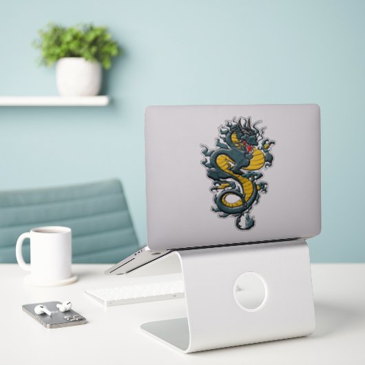 Sticker Dragon (Ordinateur portable sur le bureau)