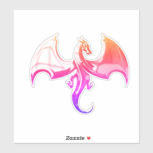 Sticker Dragon (Feuille)